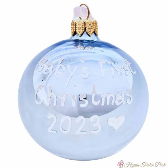 Joulupallo Baby’s first christmas vsin vuodet 2020-2025