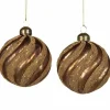 Joulupallo Swirl 8 cm