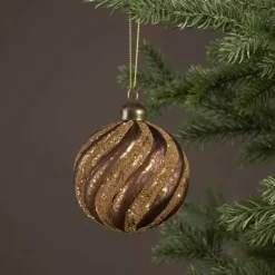 Joulupallo Swirl 8 cm
