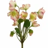 Jouluruusukimppu roosa 30 cm