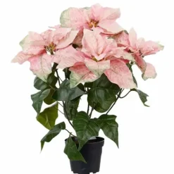 Joulutähti ruukussa 45 cm roosa