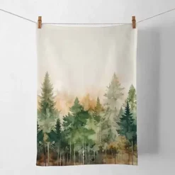 Keittiöpyyhe Metsämaisema