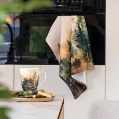 Keittiöpyyhe Metsämaisema