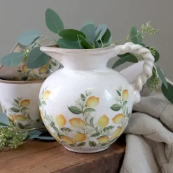 Keramiikkakannu Limone 18,5 cm