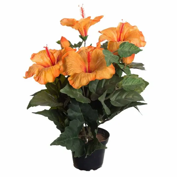 Kiinanruusu tekokukka 36 cm – kaksi väriä