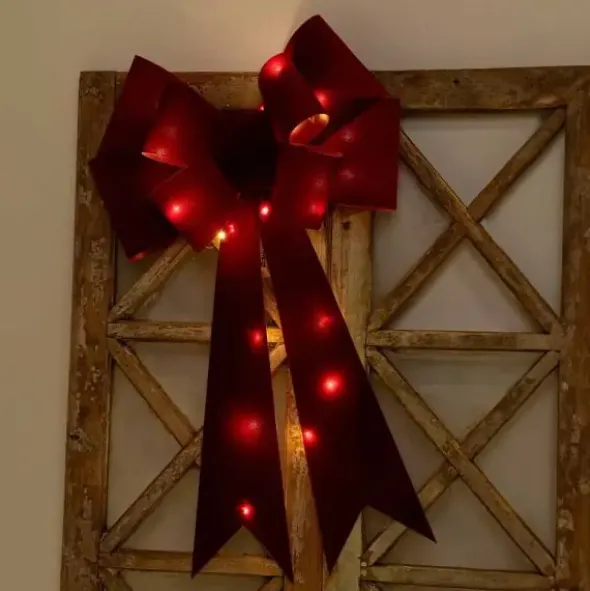 Koristerusetti LED punainen 60 cm