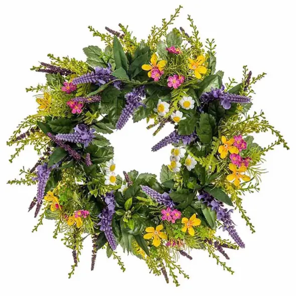 Kukkakranssi Kesäpäivä 25 cm
