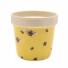 Kukkaruukku Bees keltainen, eri kokoja