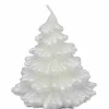 Kynttilä kuusi valkoinen 12,5 cm