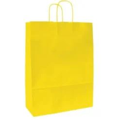 Lahjakassi keltainen 34 cm