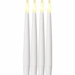 LED-antiikkikynttilä 15 cm 4 kpl