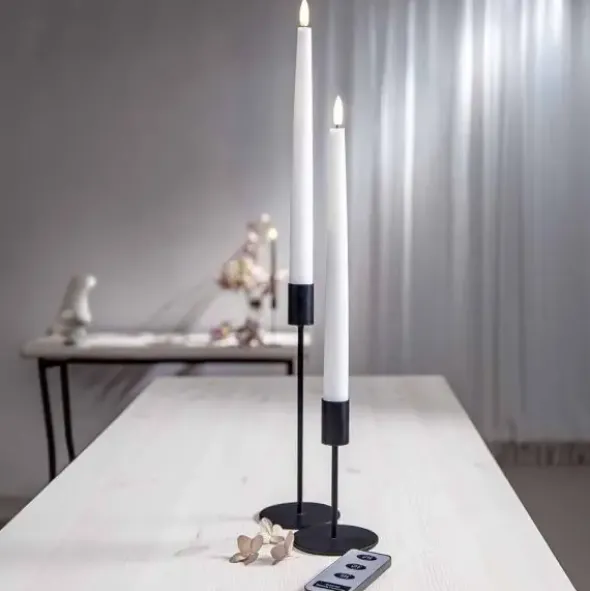 LED-antiikkikynttilä 2 kpl + kaukosäädin