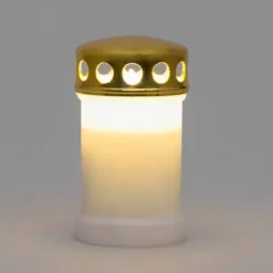 LED-hautakynttilä hämäräkytkimellä 12 cm