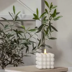 LED-Kuplakynttilä 9,5 cm valkoinen