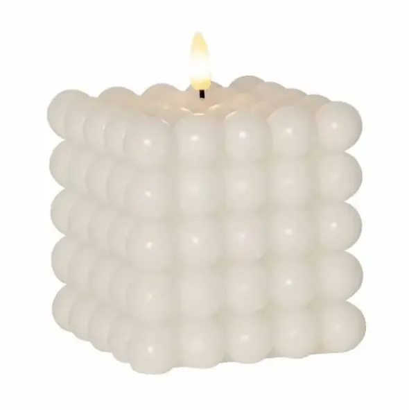 LED-Kuplakynttilä 12,5 cm valkoinen