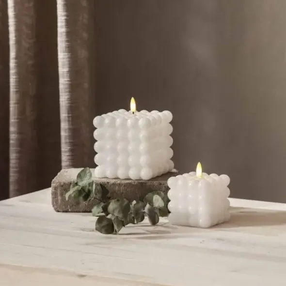 LED-Kuplakynttilä 12,5 cm valkoinen