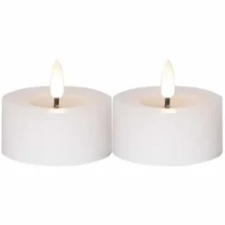 LED-tuikku iso valkoinen 2 kpl
