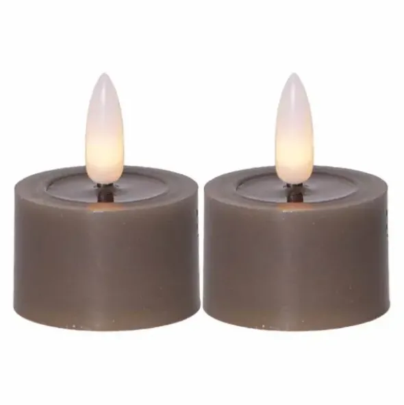 LED-tuikku ruskea 2 kpl