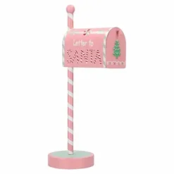 Letter to Santa postilaatikko roosa