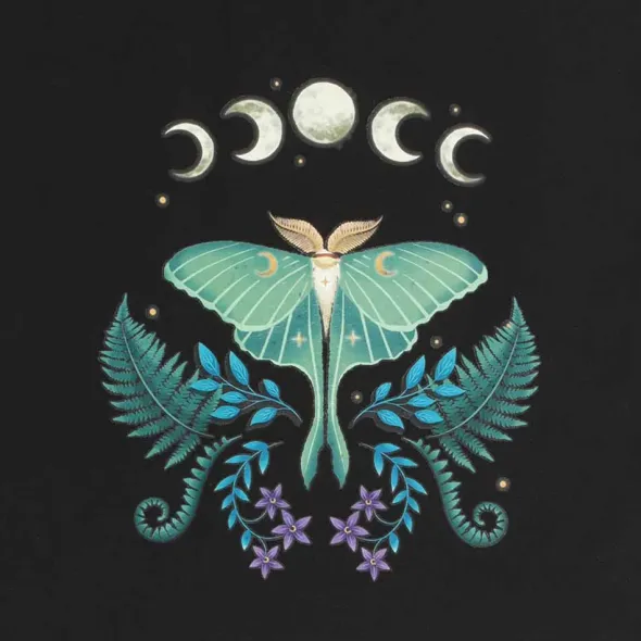 Luna Moth kangaskassi