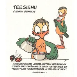 Luonnelinnut tiskirätti Teesiemu