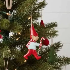 Maileg joulukoriste Pixy ja karkkikeppi