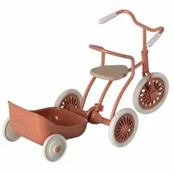 Maileg kolmipyörän kärry koralli