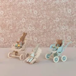 Maileg rattaat baby sininen