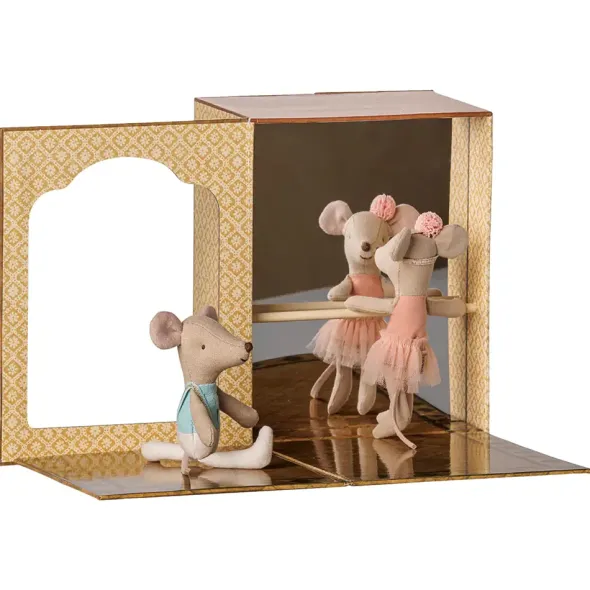 Maileg Tanssistudio ja ballerinahiiret