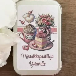 Mansikkapastilleja Ystävälle