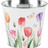 Metalliruukku Tulppaanit 14 cm