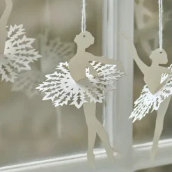 Nostalginen Paperikoriste Ballerina – useita vaihtoehtoja