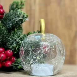 Omenakoriste led-valolla 9 cm kirkas