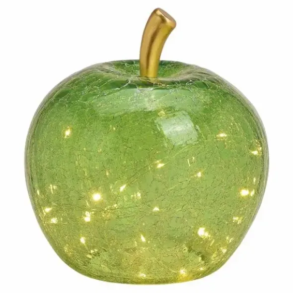 Omenakoriste led-valolla vihreä, eri kokoja