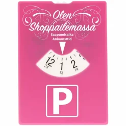 Parkkikiekko Olen Shoppailemassa