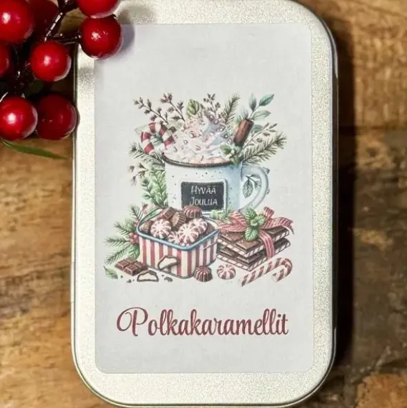 Polkapastillit Minttukaakaomuki
