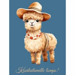 Postikortti Kesälaitumille lomps!