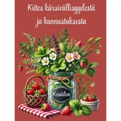 Postikortti Kiitos kärsivällisyydestä ja kannustuksesta