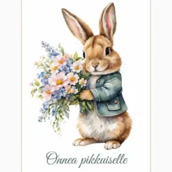 Postikortti Onnea pikkuiselle pupupoika