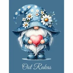 Postikortti Oot Rakas