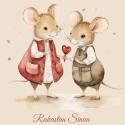 Postikortti Rakastan Sinua