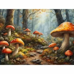Postikortti Syysmetsä