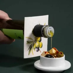 Pullonkauluskortti Oliivit