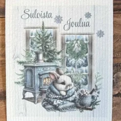Pupu kaakaolla tiskirätti