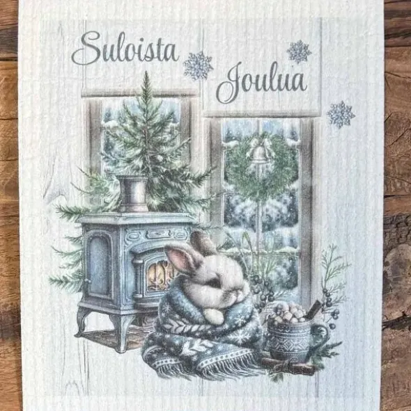 Pupu kaakaolla tiskirätti