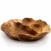 Puukulho Teak 30 cm 3-osiota