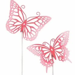 Puutarhakoriste perhonen pinkki 75 cm