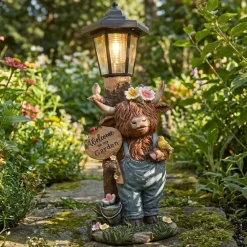 Puutarhakoriste Welcome aurinkokennovalolla
