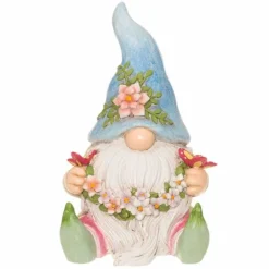 Puutarhatonttu ja perhoset 24,5 cm