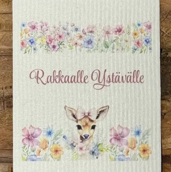 Rakkaalle Ystävälle tiskirätti